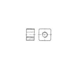 Din 798 Гайка Анкерная Квадратная Оцинкованная