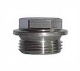 Din 7604 Пробка (Заглушка) Для Труб Резьбовая Цилиндрическая С Шестигранной Головкой И Фланцем