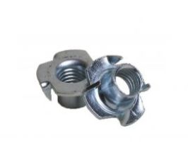 Гайки DIN 1624 врезные по дереву (с усом) оцинкованные, DIN 1624