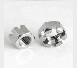 Гайки DIN 935 корончатые оцинкованные, DIN 935