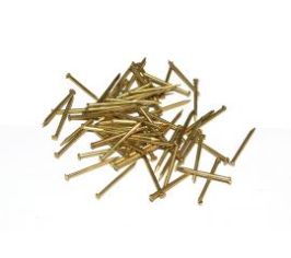 Гвозди финишные латунированные, DIN 1152