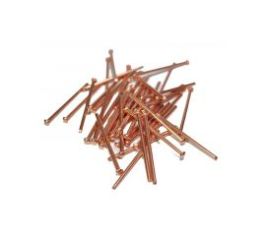 Гвозди финишные омедненные, DIN 1152